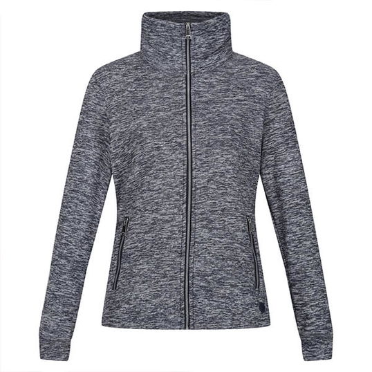 Regatta Womens Azaelia Full Zip Fleece Navy Marl Size 8
