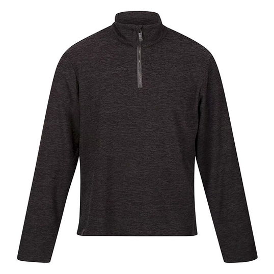 Regatta Mens Shorebay Quarter Zip Fleece Dark Grey Marle Size XXL