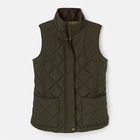 Joules Heritage Green Thornley Quilted Gilet