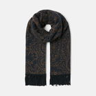 Joules Navy Elissa Paisley Jaquard Scarf