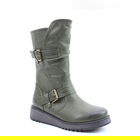 Heavenly Feet Khaki Hannah4 Boots Size 7