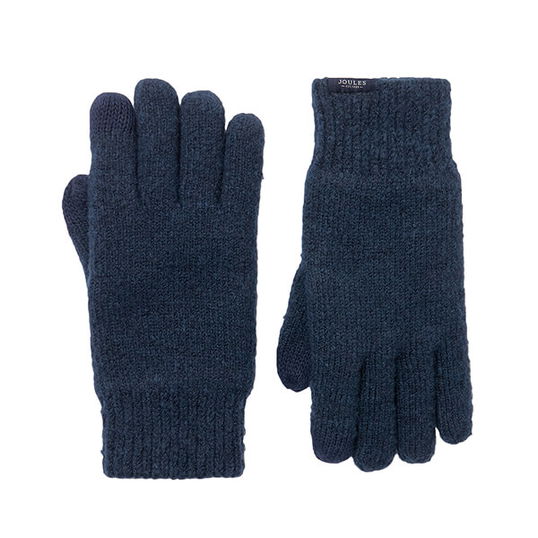 Joules French Navy Bamburgh Gloves L-XL