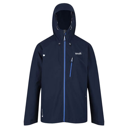 Regatta Men`s Birchdale Waterproof Jacket Navy Nautical Blue Size M