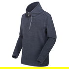 Regatta Navy/Silver Solenne Half Zip Stripe Fleece Size 14