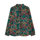 Joules Kalina French Navy Leaves Shirt Size 12