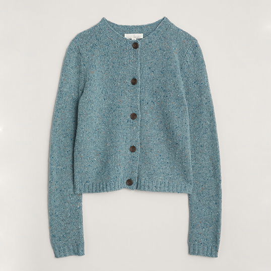 Seasalt Dawson Pick Cardigan Hail Size 16
