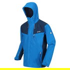 Regatta Men`s Birchdale Waterproof Jacket Imperial Blue Moonlight Denim Size L