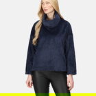 Regatta Womens Bekkah Fluffy Jumper Navy Plait Size 10