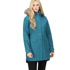 Regatta Womens Sabinka Fur Trim Parka Jacket Dragonfly Size 12