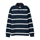 Joules Mens Navy Creme Stripe Onside Rugby Shirt Size XL