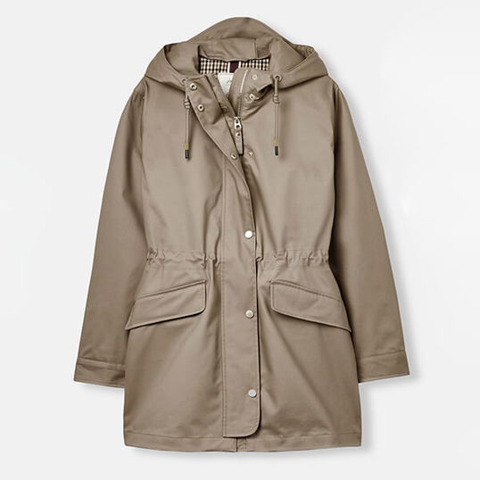 Joules Mushroom Padstow Waterproof Raincoat Size 12