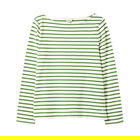 Joules Green Stripe Harbour Long Sleeve Top Size 10
