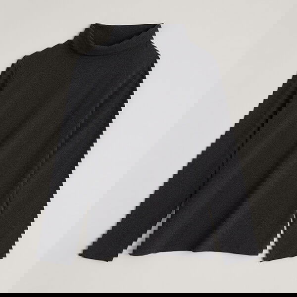 Seasalt Landing Roll Neck Top Onyx Size 12
