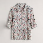 Seasalt Larissa Shirt Tapestry Forest Aran Size 12