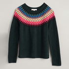 Seasalt Berlewen Jumper Croquet Woodland Multi Size 12