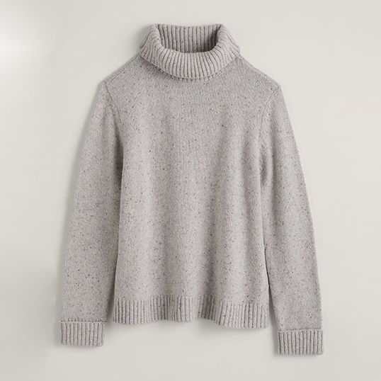 Seasalt Braque Jumper Light Lead Size 8