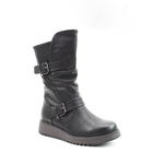 Heavenly Feet Black Hannah4 Boots Size 4