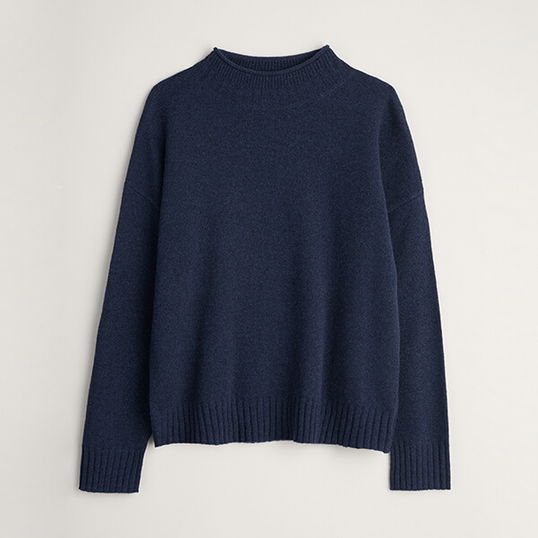 Seasalt Trevorrow Jumper Maritime Size 16