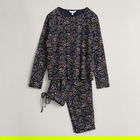 Seasalt Setting Sun Pyjamas Berry Leaves Maritime Size 8