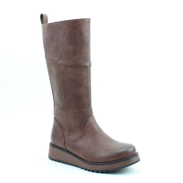 Heavenly Feet Brown Robyn4 Boots Size 8