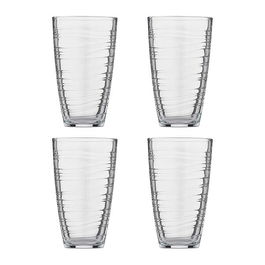 Ravenhead Essentials 480ml Set Of 4 Swirl Super Hiball Glasses