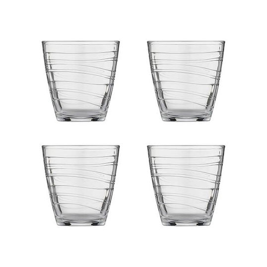 Ravenhead Essentials 300ml Set Of 4 Swirl Mixer Glasses