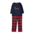 Joules XMas Dog Goodnight Christmas Pyjama Set Size XXL