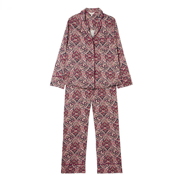 Joules Paisley Pink Alma Pyjamas Size L