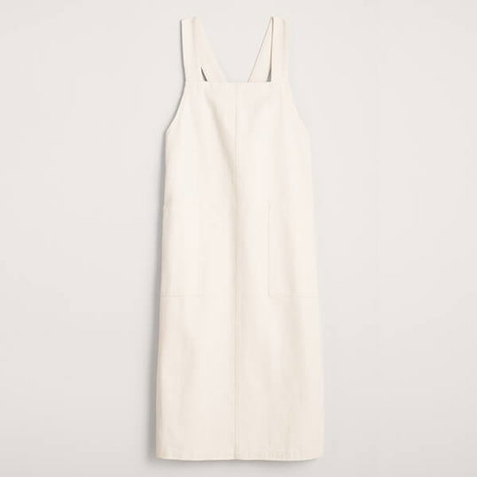 Seasalt Barrepta Cove Dress Chalk Size 14