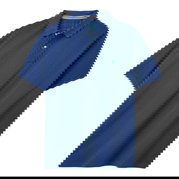 Joules Mens Deep Blue Woody Polo Shirt Size L