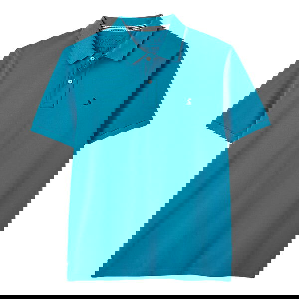 Joules Mens Turquoise Woody Polo Shirt Size M