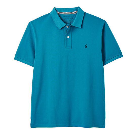 Joules Mens Turquoise Woody Polo Shirt Size M