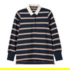 Joules Pink Stripe Sammie Stripe Rugby Shirt Size 10