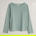 Seasalt Easel Long Sleeve Top Celadon Size 8