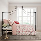 V&A Garden Rose Duvet Cover Set Single Pink