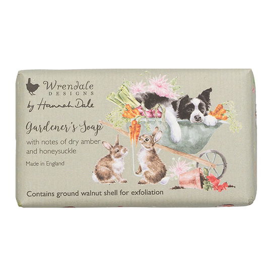 Wrendale Designs Gardener`s Soap Dry Amber & Honeysuckle