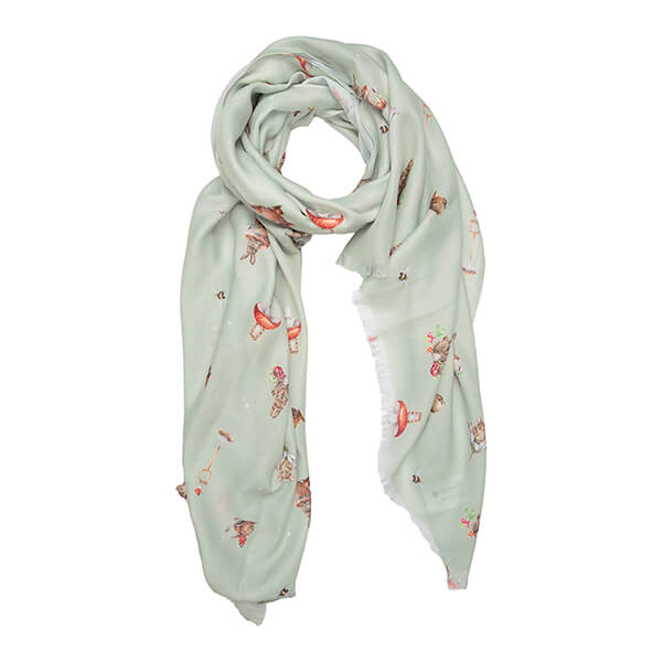 Wrendale Designs 'Garden Friends' Garden Animal Scarf