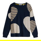 White Stuff Amber Heart Jumper Navy Multi