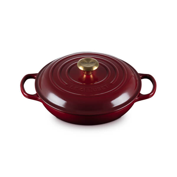 Le Creuset Signature Rhone Cast Iron 26cm Shallow Casserole