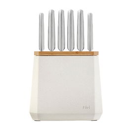 Furi Pro 7 Piece Stone Snow Knife Block Set