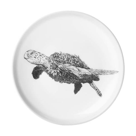 Maxwell & Williams Marini Ferlazzo Green Sea Turtle 20cm Plate