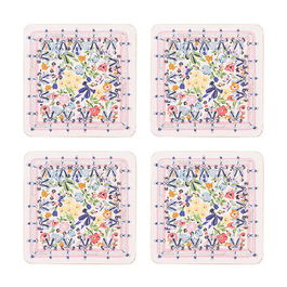 Cath Kidston Harmony Ditsy Set of 4 Cork Backed Coasters