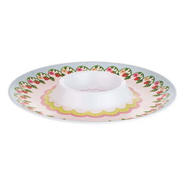 Cath Kidston Strawberry Melamine Chip & Dip Serving Platter