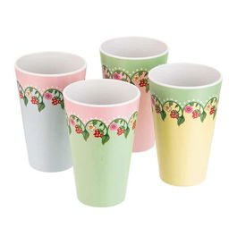 Cath Kidston Strawberry Set of 4 Melamine Tumblers