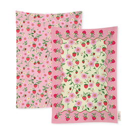 Cath Kidston Strawberry Set of 2 Tea Towels