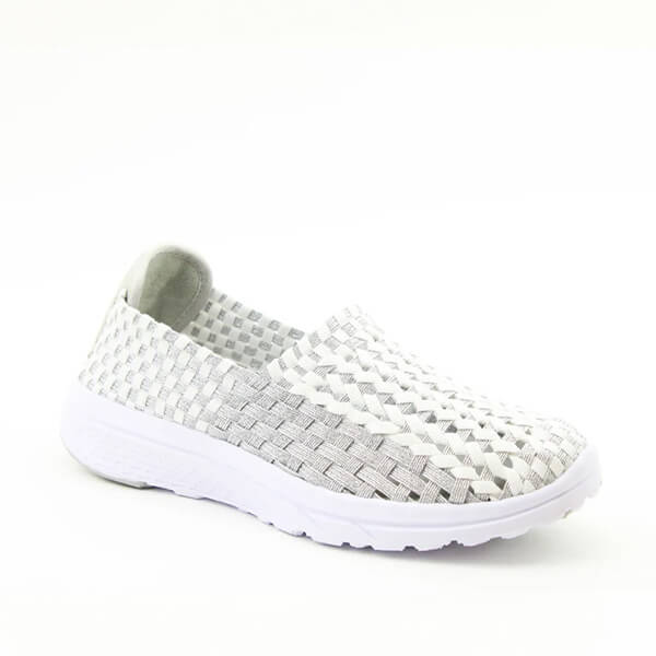Heavenly Feet White Silver Cosmos3 Trainer
