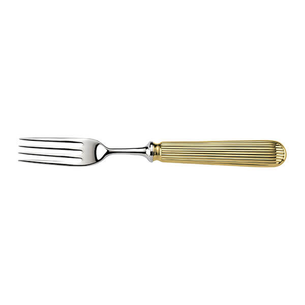 Arthur Price of England Titanic Gold Plated Table Fork
