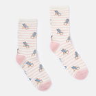 Joules Pink Stripe Excellent Everyday Eco Vero Socks Size 4-8