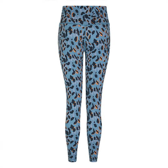 Dare 2b Influential Leggings Niagara Blue Animal Print