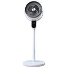 Vybra Dual Height White Oscillating Fan